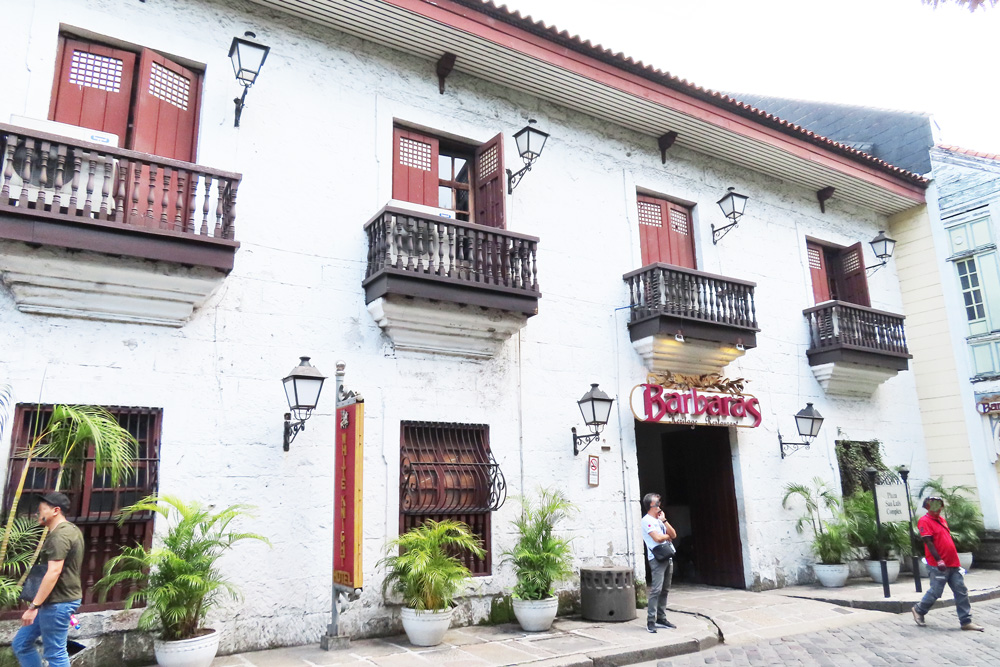フィリピン留学APSE・マニラ観光バルバラス-Barbara's-Heritage-Restaurant