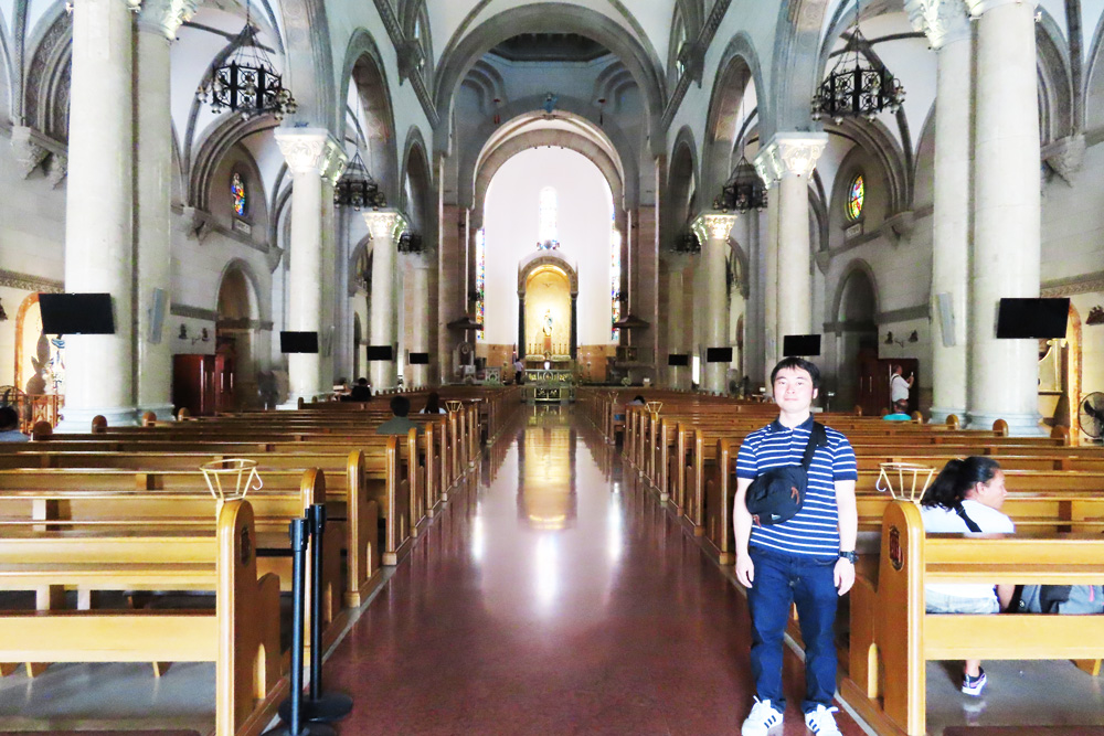 フィリピン留学APSE-マニラ観光-MANILA-CATHEDRAL_マニラ大聖堂