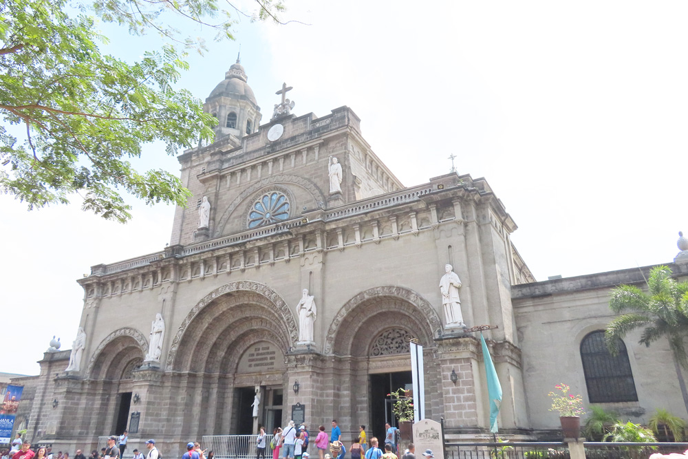 フィリピン留学APSE-マニラ観光-MANILA-CATHEDRAL_マニラ大聖堂